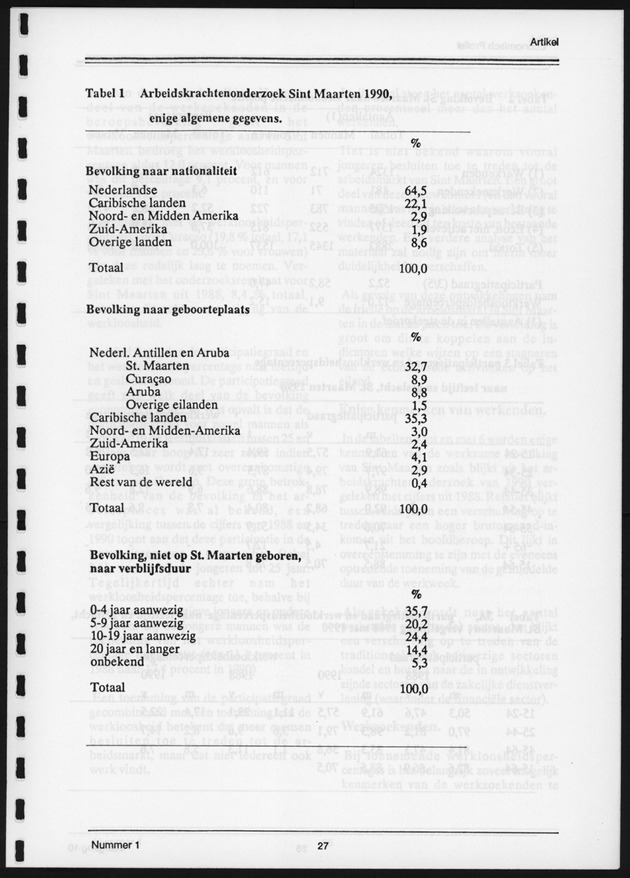 Economisch Profiel Juni 1991, Nummer 1 - Page 27