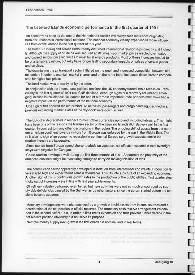 Economisch Profiel September 1991, Nummer 2 - Page 4