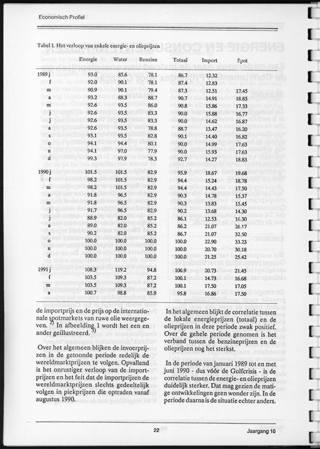 Economisch Profiel September 1991, Nummer 2 - Page 22