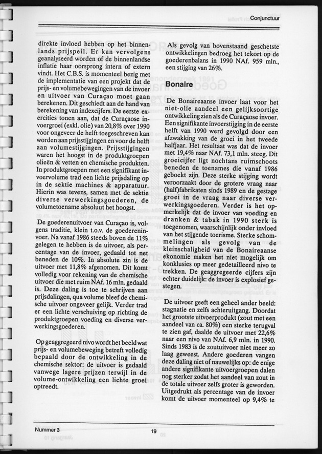 Economisch Profiel December 1991, Nummer 3 - Page 19