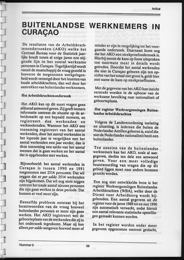 Economisch Profiel December 1991, Nummer 3 - Page 29