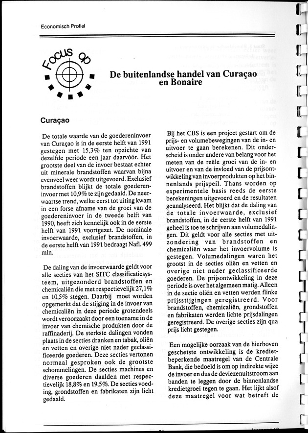 Economisch Profiel Maart 1992, Nummer 4 - Page 24