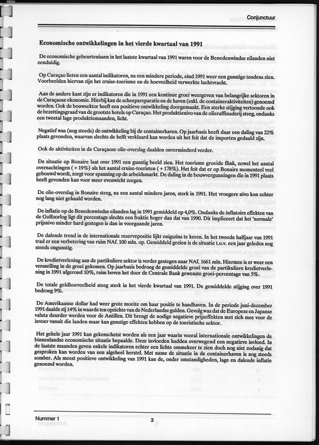 Economisch Profiel Juni 1992, Nummer 1 - Page 3