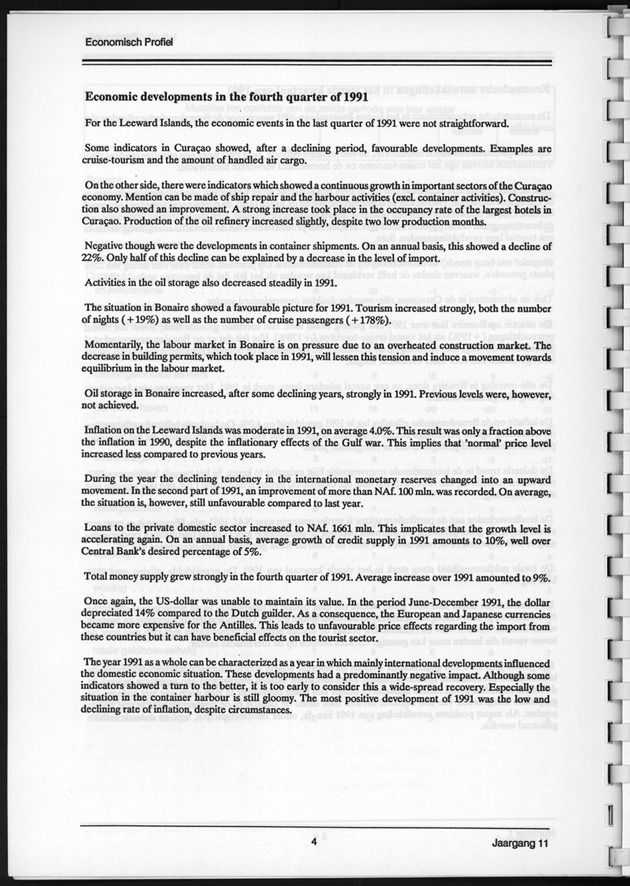Economisch Profiel Juni 1992, Nummer 1 - Page 4