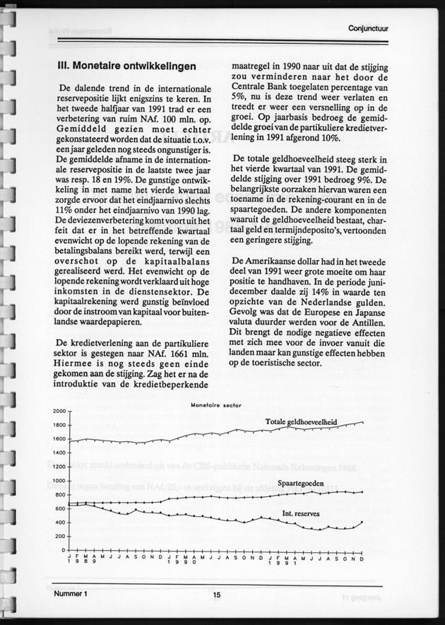 Economisch Profiel Juni 1992, Nummer 1 - Page 15