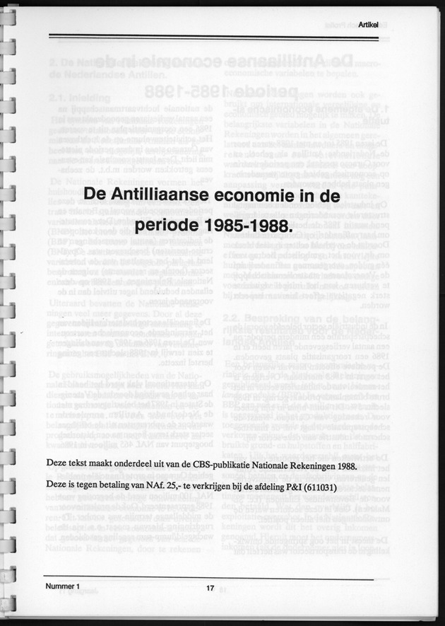 Economisch Profiel Juni 1992, Nummer 1 - Page 17