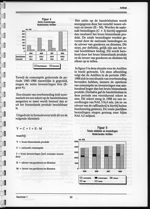 Economisch Profiel Juni 1992, Nummer 1 - Page 23