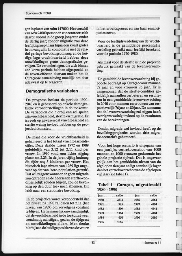 Economisch Profiel Juni 1992, Nummer 1 - Page 32