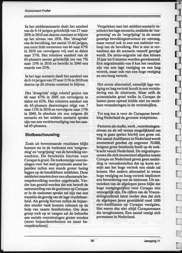 Economisch Profiel Juni 1992, Nummer 1 - Page 36