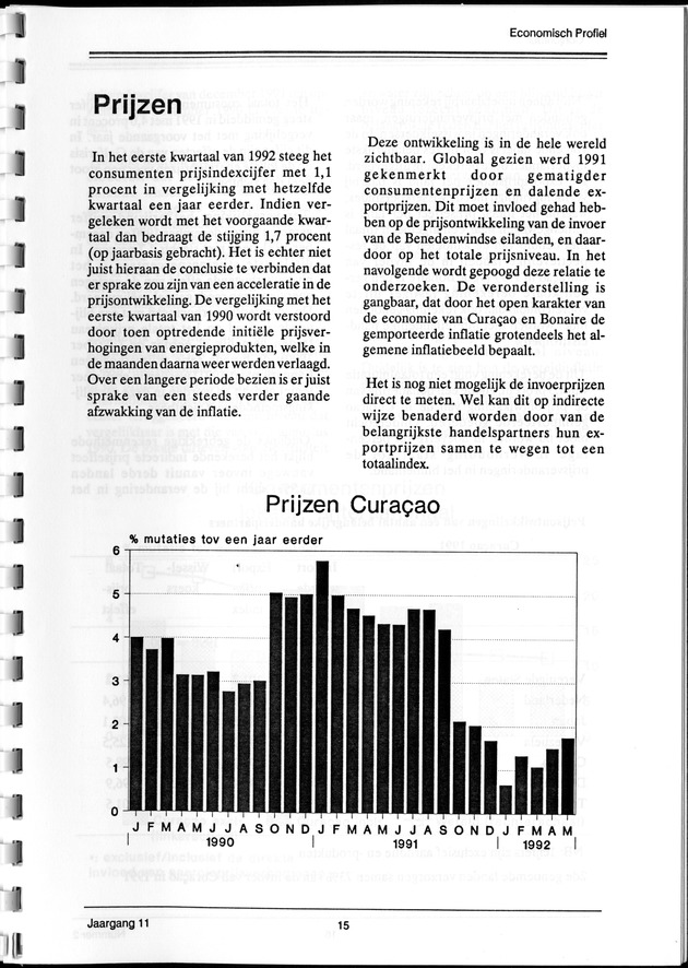 Economisch Profiel September 1992, Nummer 2 - Page 15
