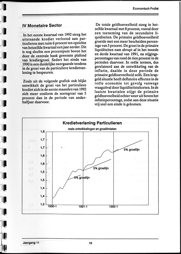 Economisch Profiel September 1992, Nummer 2 - Page 19
