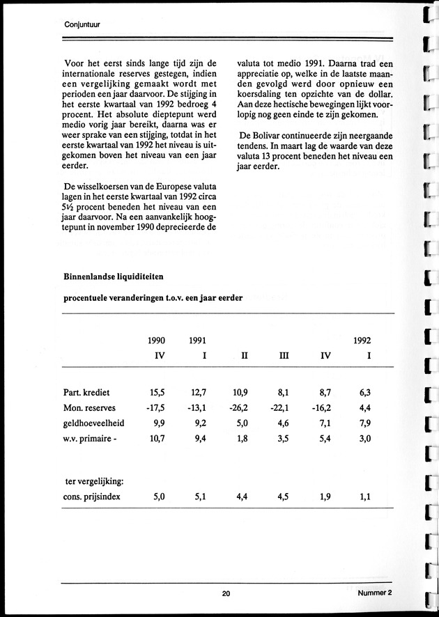 Economisch Profiel September 1992, Nummer 2 - Page 20