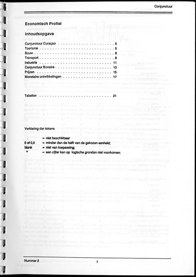 Economisch Profiel Maart 1993, Nummer 4 - Page 1