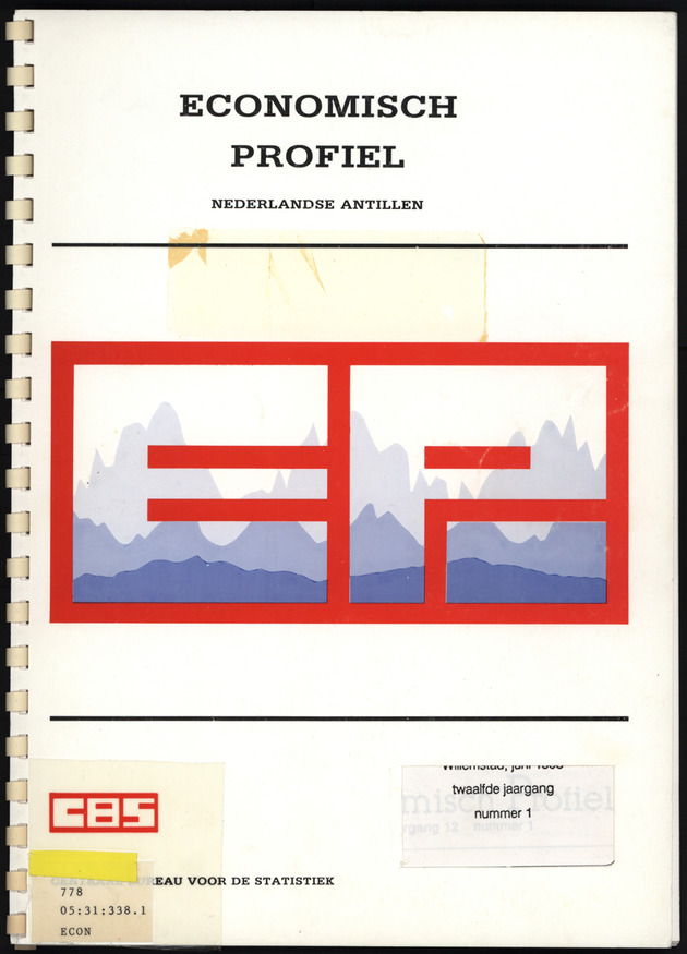 Economisch Profiel Juni 1993, Nummer 1 - Front Cover