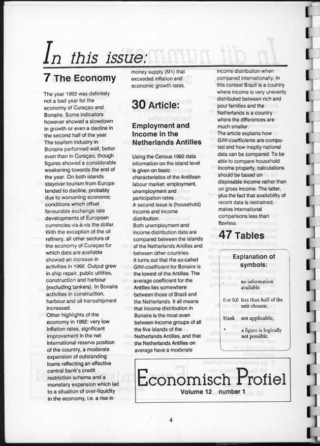 Economisch Profiel Juni 1993, Nummer 1 - Page 4
