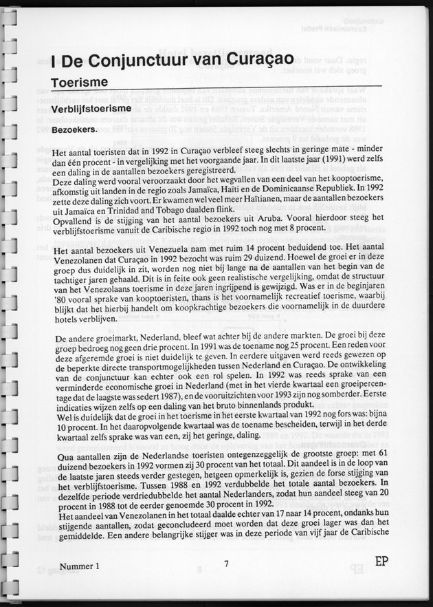 Economisch Profiel Juni 1993, Nummer 1 - Page 7