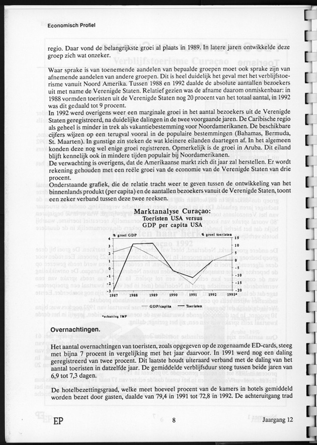 Economisch Profiel Juni 1993, Nummer 1 - Page 8