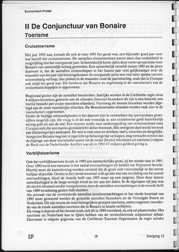 Economisch Profiel Juni 1993, Nummer 1 - Page 18