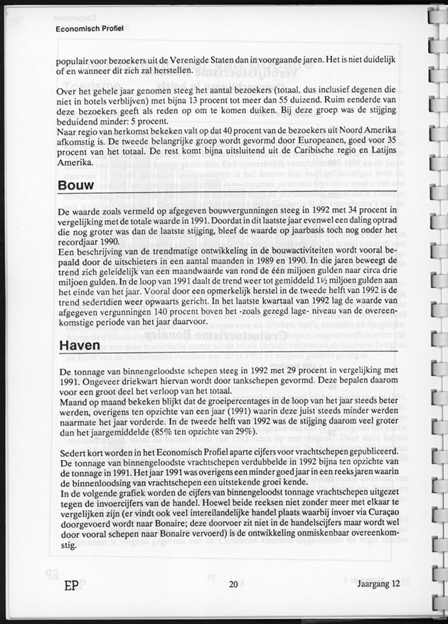 Economisch Profiel Juni 1993, Nummer 1 - Page 20