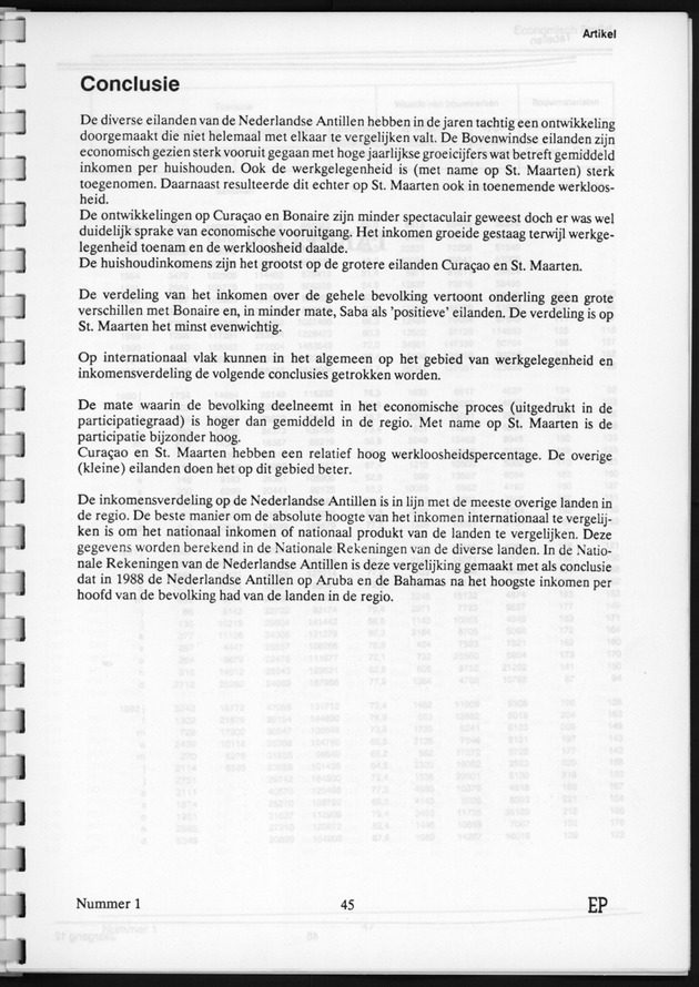 Economisch Profiel Juni 1993, Nummer 1 - Page 45
