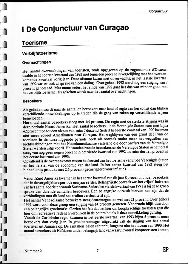 Economisch Profiel September 1993, Nummer 2 - Page 7