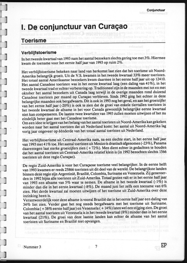 Economisch Profiel November 1993, Nummer 3 - Page 7