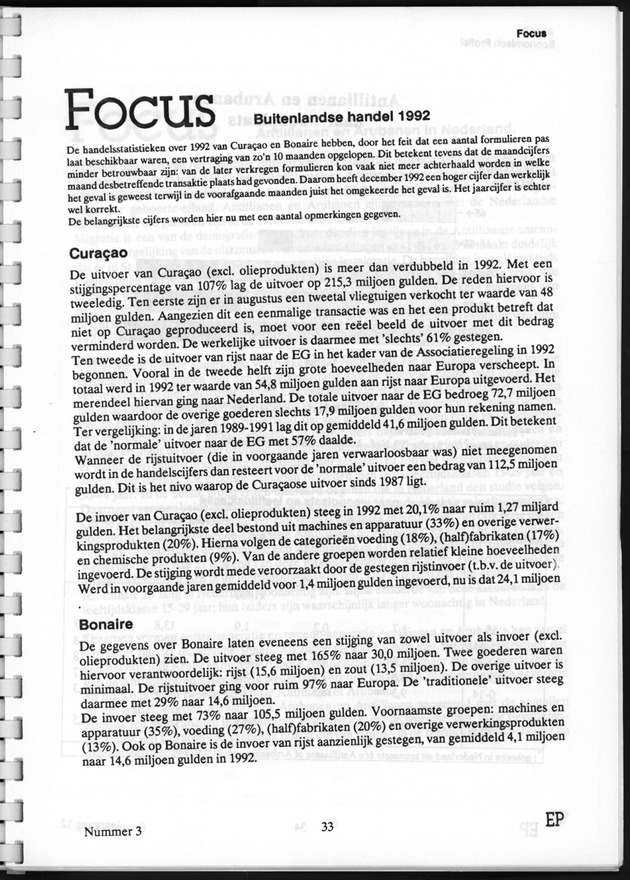 Economisch Profiel November 1993, Nummer 3 - Page 33