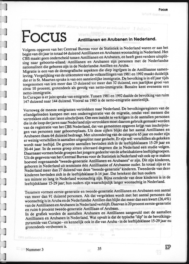 Economisch Profiel November 1993, Nummer 3 - Page 35