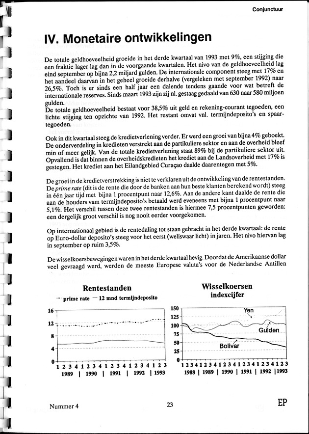 Economisch Profiel April 1994, Nummer 4 - Page 23