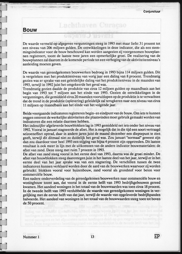 Economisch Profiel Juni 1994, Nummer 1 - Page 13
