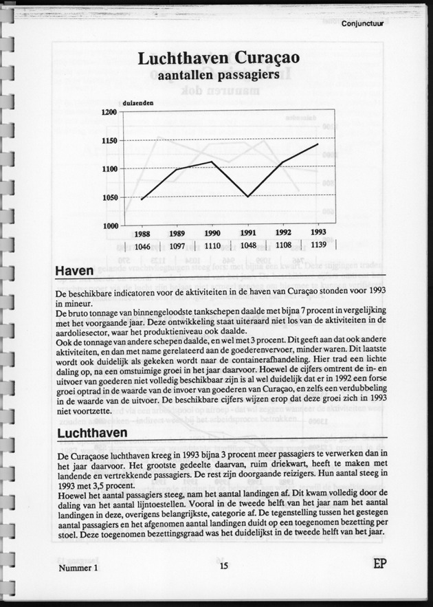 Economisch Profiel Juni 1994, Nummer 1 - Page 15