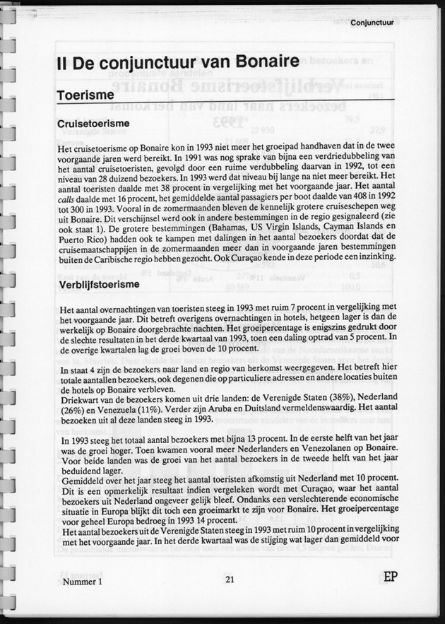 Economisch Profiel Juni 1994, Nummer 1 - Page 21