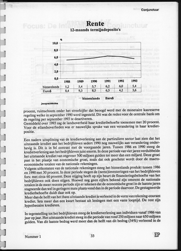 Economisch Profiel Juni 1994, Nummer 1 - Page 33