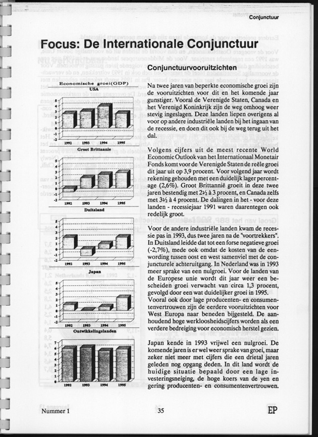 Economisch Profiel Juni 1994, Nummer 1 - Page 35