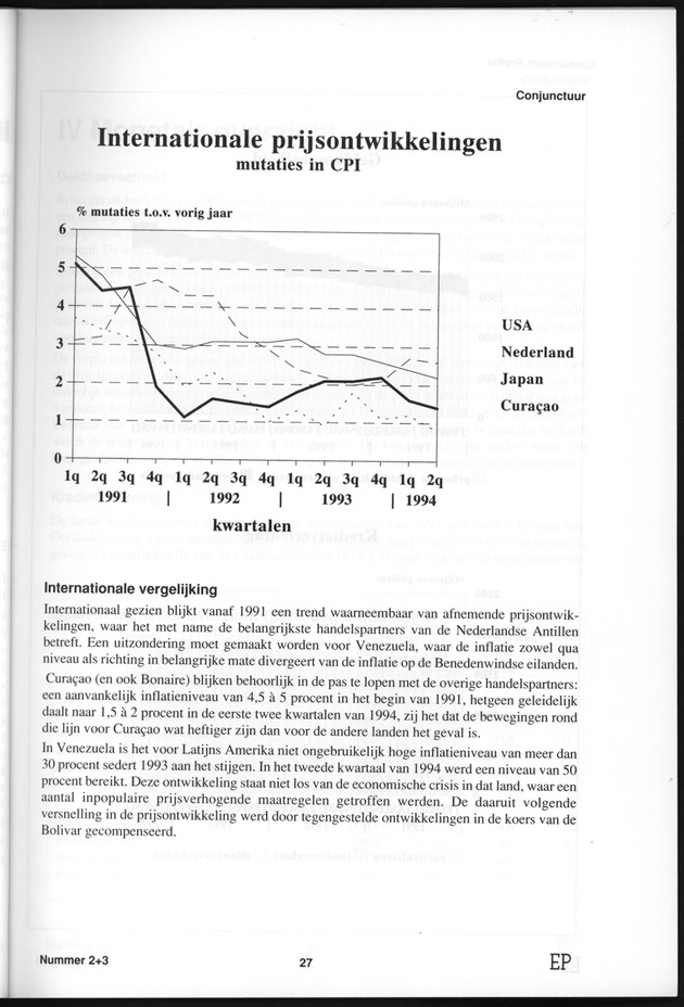 Economisch Profiel Januari 1995, Nummer 2+3 - Page 27