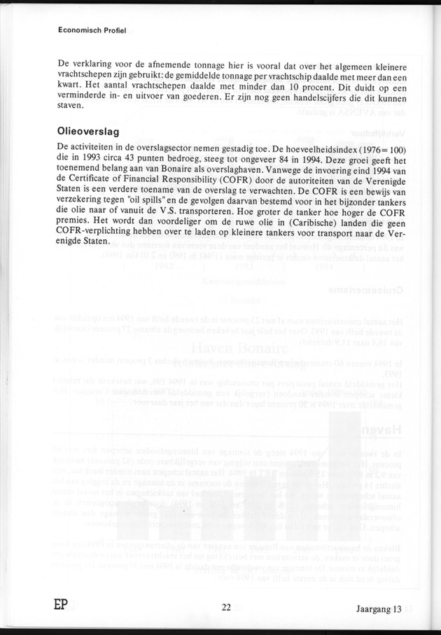 Economisch Profiel Juli 1995, Nummer 4 - Page 22