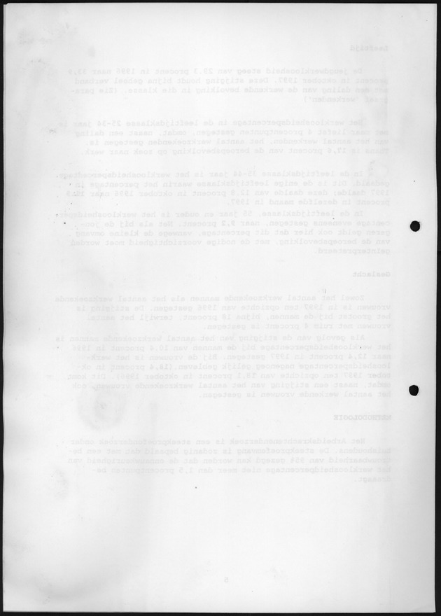 Arbeidskrachtenonderzoek Curacao 1997 - Blank Page