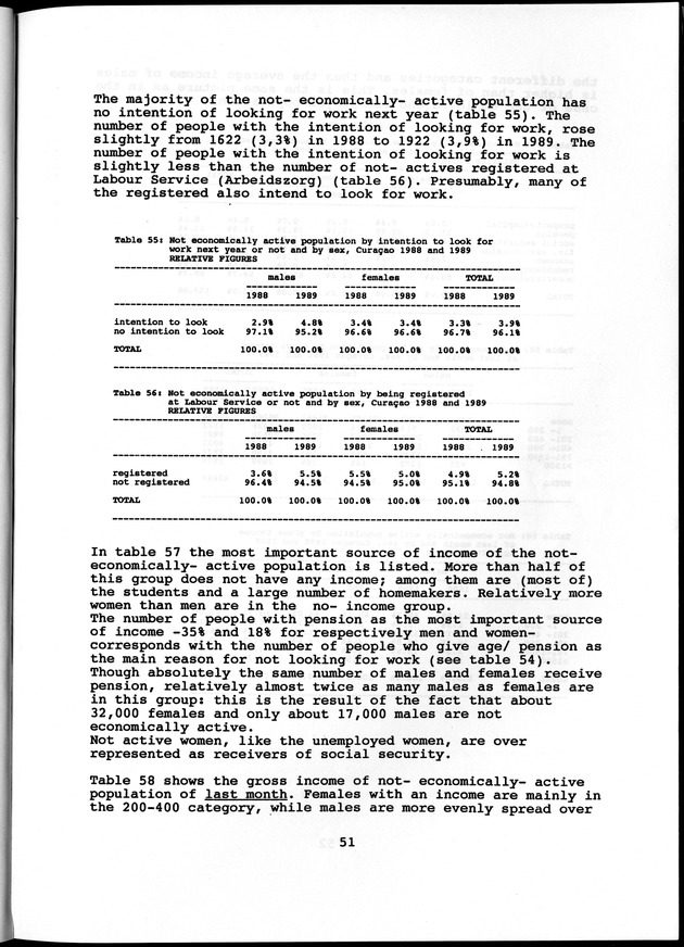Labour force Surveys Netherlands Antilles 1988 and 1989 - Page 51