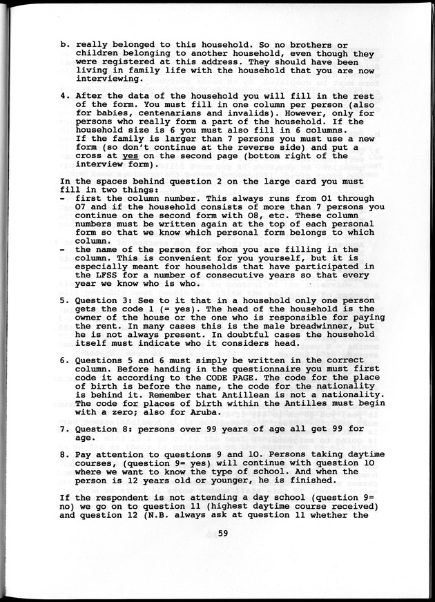 Labour force Surveys Netherlands Antilles 1988 and 1989 - Page 59