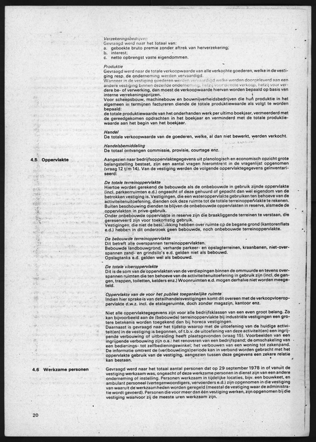 4e Algemene bedrijfstelling 1978 - Page 20