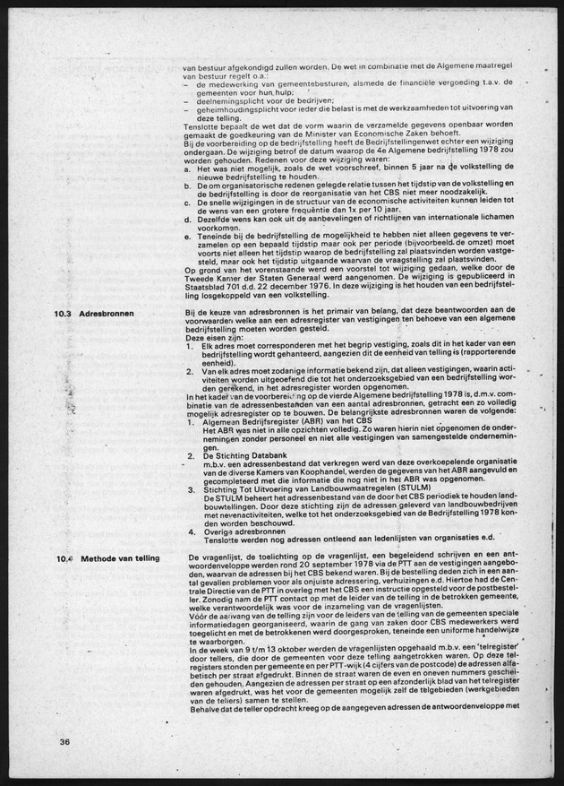 4e Algemene bedrijfstelling 1978 - Page 36