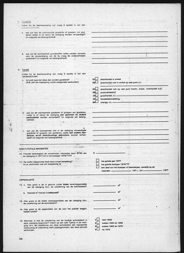 4e Algemene bedrijfstelling 1978 - Page 44