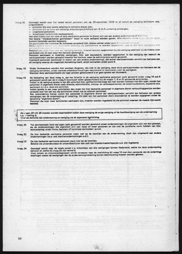 4e Algemene bedrijfstelling 1978 - Page 50