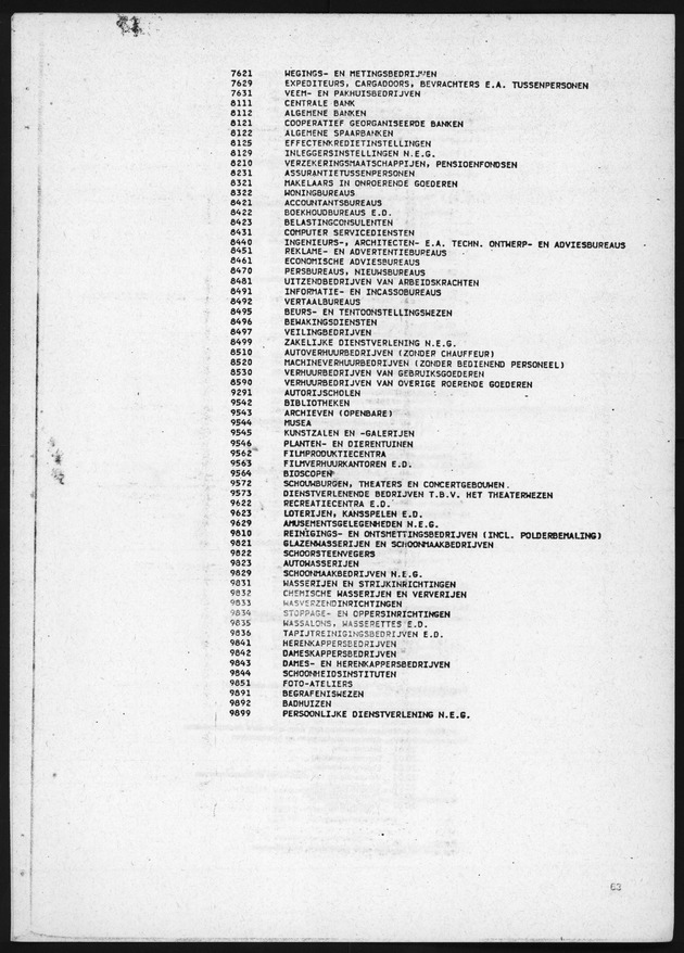 4e Algemene bedrijfstelling 1978 - Page 63