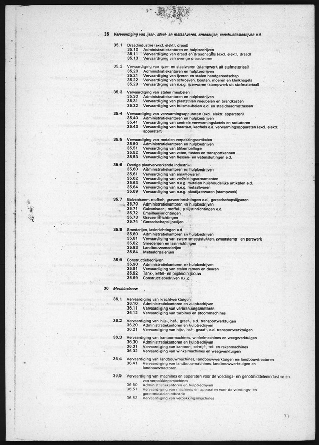 4e Algemene bedrijfstelling 1978 - Page 71