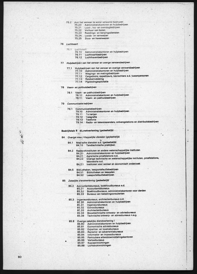 4e Algemene bedrijfstelling 1978 - Page 80