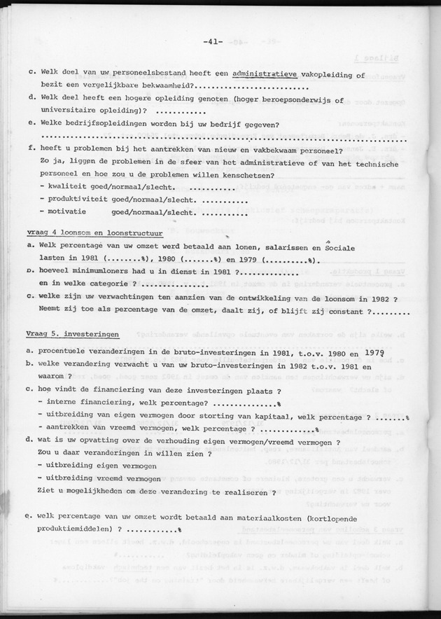 Bedrijvenenquete 1982 - Page 41