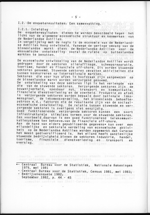 Bedrijvenenquete 1983 (over de boekjaren 1981/82 en 1982/1983) - Page 5
