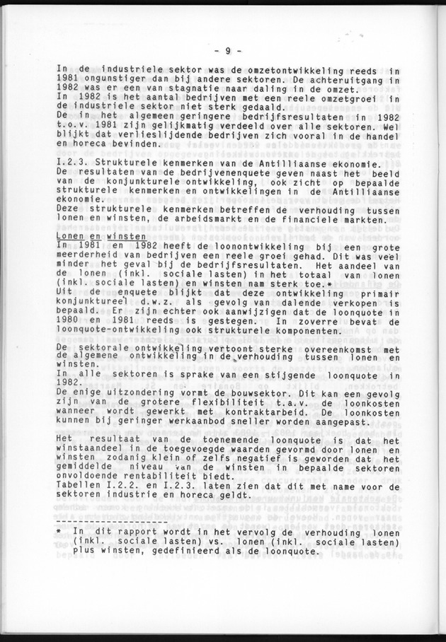 Bedrijvenenquete 1983 (over de boekjaren 1981/82 en 1982/1983) - Page 9