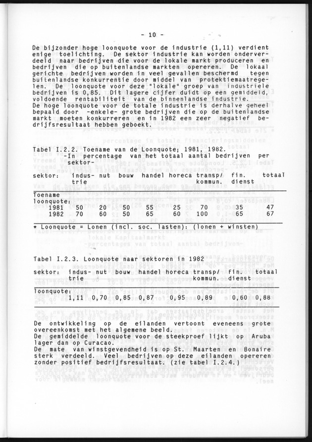 Bedrijvenenquete 1983 (over de boekjaren 1981/82 en 1982/1983) - Page 10